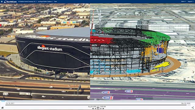 NEW EarthCam 3D & 4D BIM Model Integrations